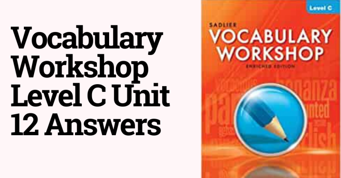 Unit 6 level f vocab answers