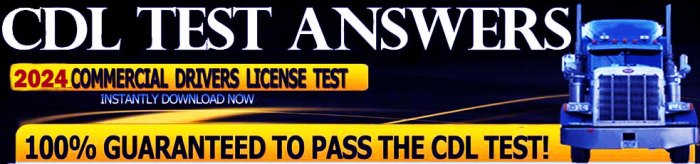 Cdl test practice answers california florida tests nevada carolina north sample illinois texas pennsylvania nebraska alabama wisconsin dmv written class