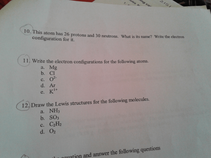 A molecule with 76 electrons and 73 protons