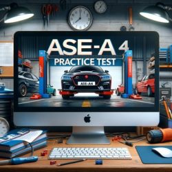 Ase practice test steering and suspension